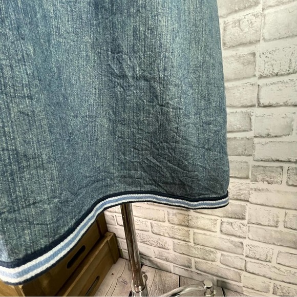 Old Navy Denim Halter Dress Y2K  Size 18 - Picture 7 of 12